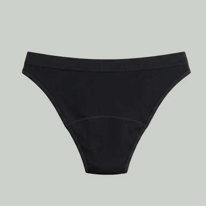 Rudie new Leakproof Period Brief in black — back view design detail shot