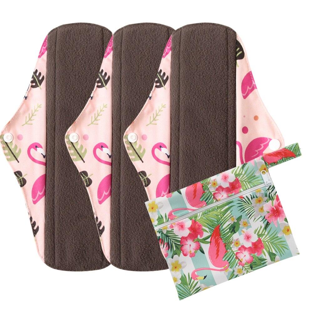 Buy Reusable Menstrual Pads (7 in 1, 25.4cm 4 Layers), Bamboo