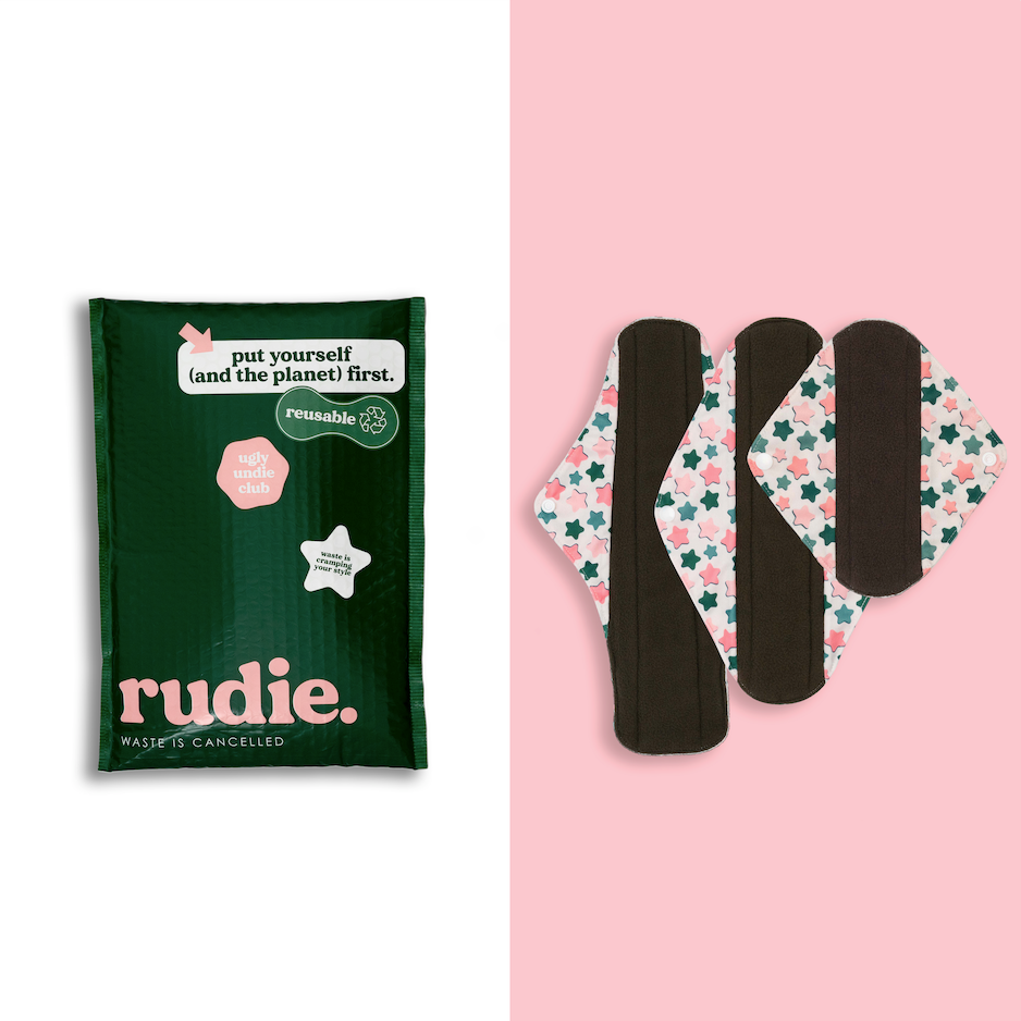 Rudie Signature Pads + Free Wet Bag (6 Pads)